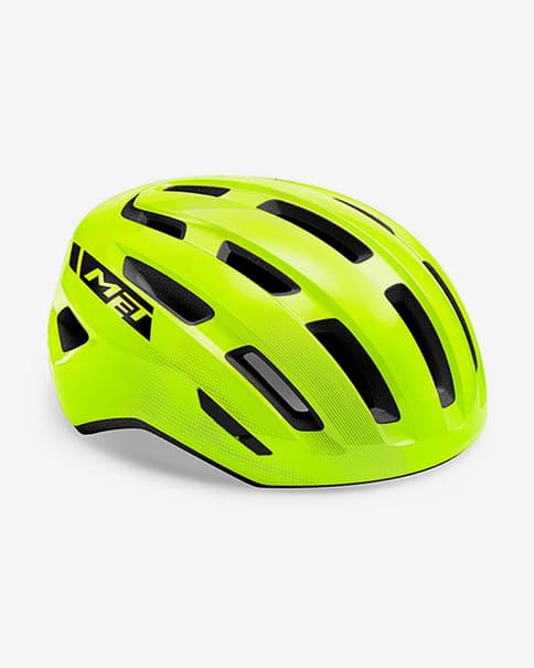 Casco MET Miles MIPS amarillo fluor
