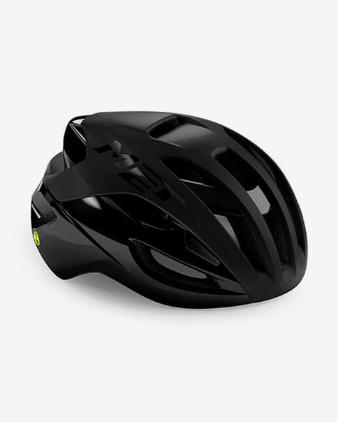 Casco MET Rivale MIPS negro mate brillo