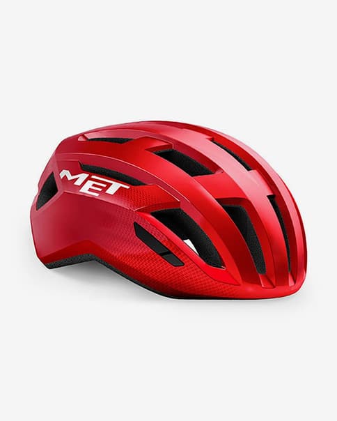 Casco MET Vinci MIPS rojo metalizado brillante