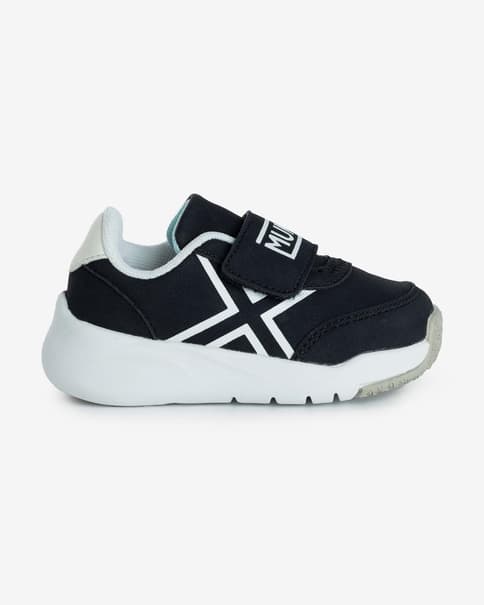 Zapatillas Munich Chon 01 negro intenso blanco bebé
