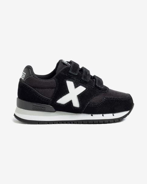 Zapatillas Munich Dash VCO negro blanco infantil
