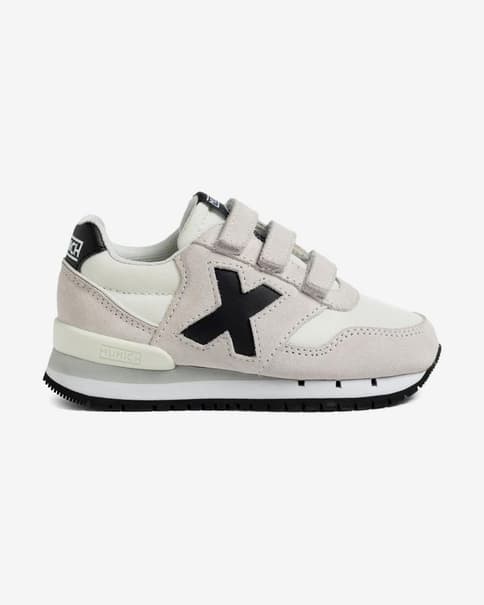 Zapatillas Munich Dash VCO blanco beige negro infantil