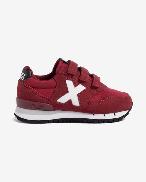 Zapatillas Munich Dash VCO rojo blanco negro infantil