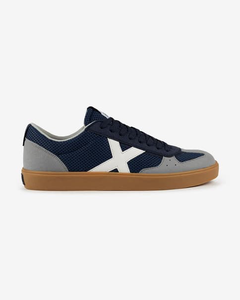 Zapatillas Munich Break azul oscuro gris