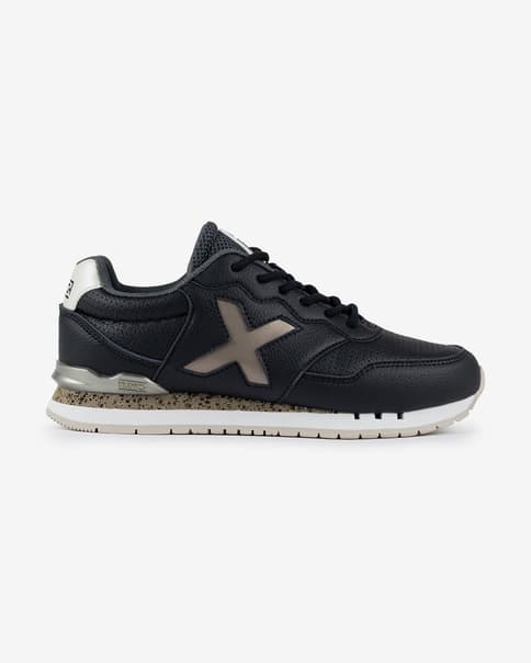Zapatillas Munich Dash negro cobre mujer