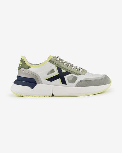 Zapatillas Munich Versus LS 101 blanco verde azul