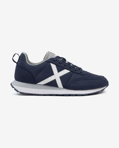 Zapatillas Munich Rush azul oscuro blanco