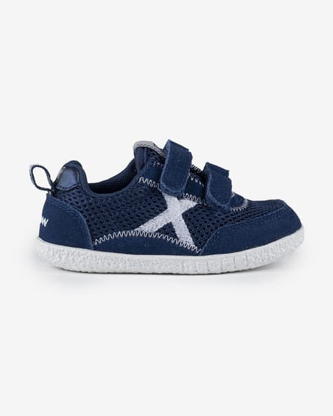 Zapatillas Munich Baby Koda azul marino infantil