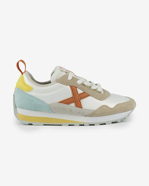 Zapatillas Munich UM Sky marrón blanco mujer