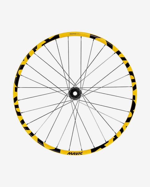 Mavic Deemax DH Yellow 29 INT Vorderrad Steckachse 20x110 mm