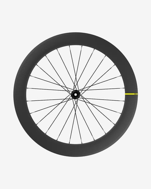 Rueda delantera Mavic Cosmic SL 65 para tubeless Disc Center Lock