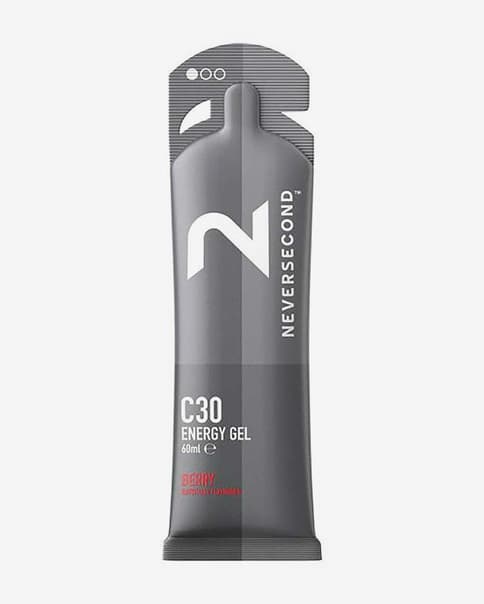 Barrita energética Neversecond C30 Fuel sabor arandanos azules (12 unidades)