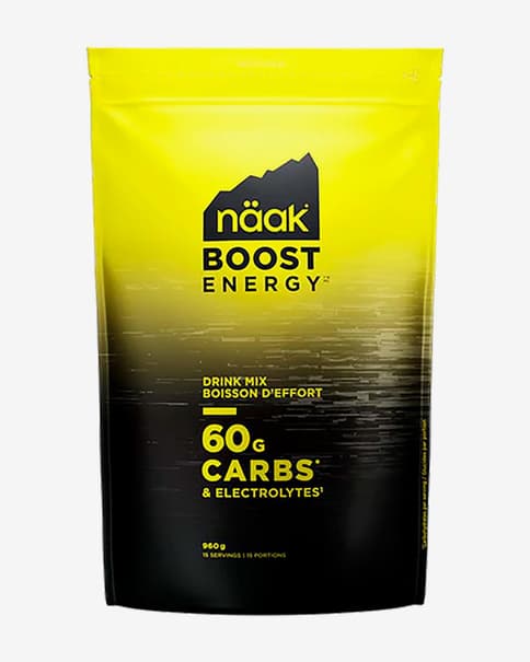 Boisson énergétique Näak Boost Energy Drink Mix 960 g saveur neutre
