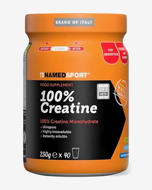 Creatina en polvo NamedSport 100% 250 g
