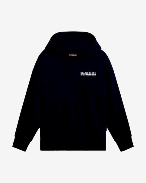 Sudadera con capucha Napapijri Liard azul oscuro infantil