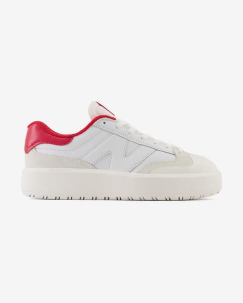 Scarpe New Balance CT302 bianco sporco rosso