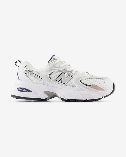 Scarpe New Balance 530 bianco alluminio junior