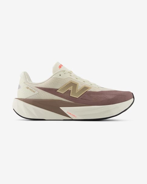 New Balance FuelCell Rebel v5 trainers beige violet