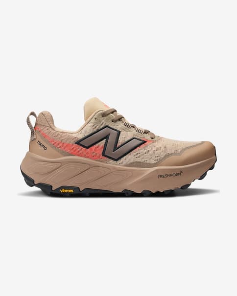 Zapatillas New Balance Fresh Foam X Hierro v9 beige negro naranja