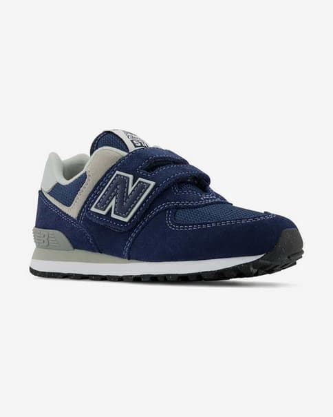 Scarpe New Balance 574 Core Hook & Loop blu marino bambini