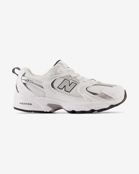 Scarpe New Balance 530 Bungee alluminio bianco junior
