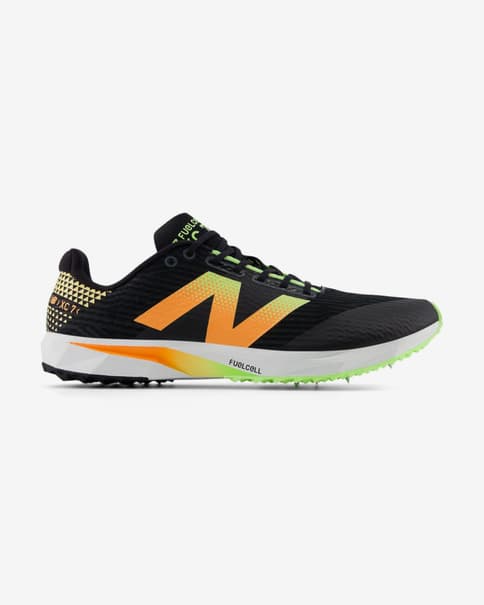 Scarpe New Balance FuelCell XC7 v5 nero arancione