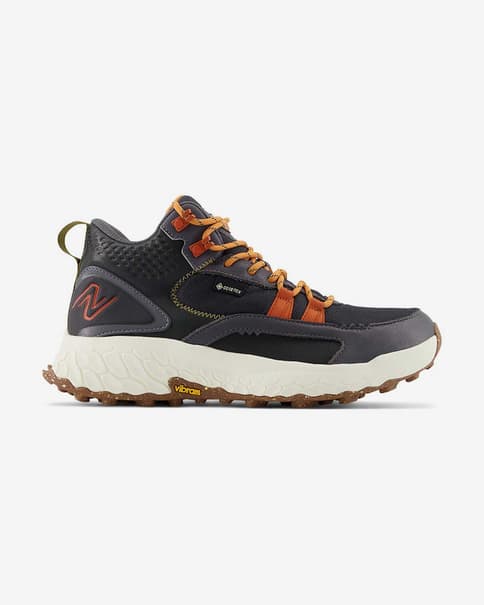 Scarpe New Balance Fresh Foam X Hierro Mid GORE-TEX nero arancio donna
