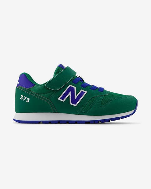 Scarpe New Balance 373 verde pino lilla bambini