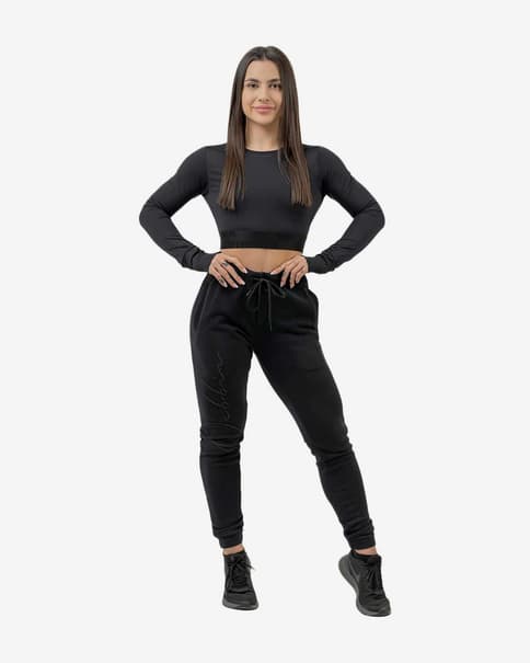 Pantalón largo Nebbia Intense Signature negro mujer