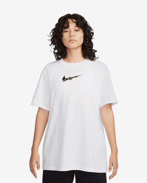 Camiseta Nike Sportswear manga corta blanco mujer