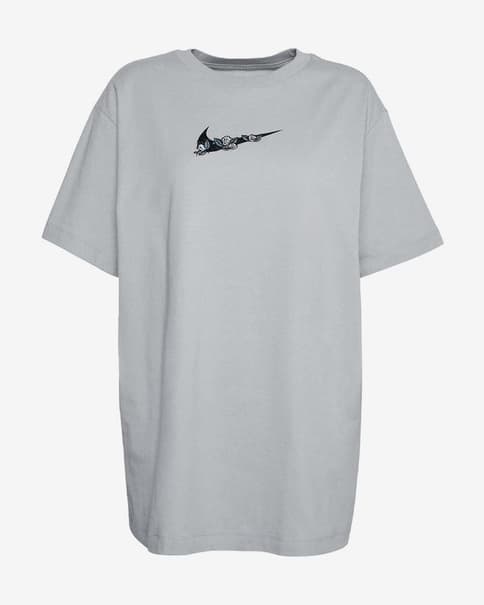 Camiseta Nike Sportswear manga corta gris mujer