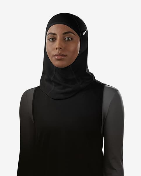 Hijab Nike Pro 2.0 negro