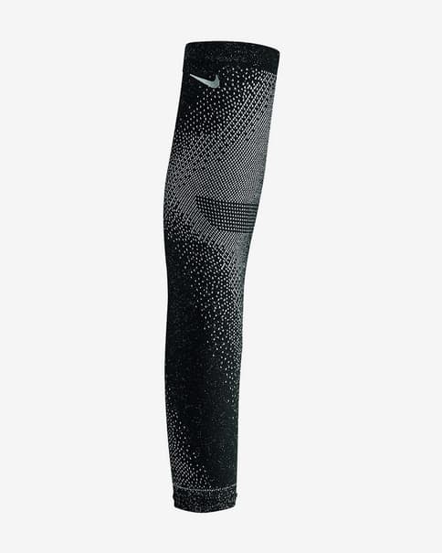 Manguitos Nike Running Sleeves negro plata