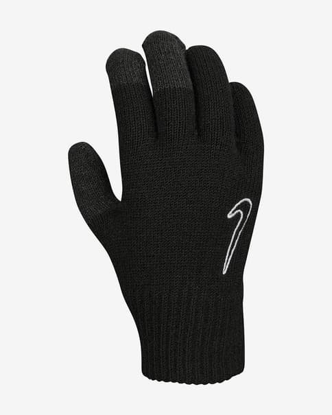 Guantes Nike Knitted Tech And Grip 2.0 negro blanco infantil