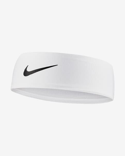 Cinta para la cabeza Nike Fury Classic 3.0 blanco negro