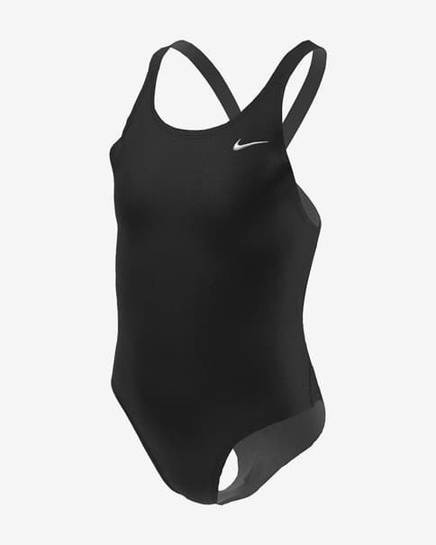 Bañador Nike Swim Sport Fastback negro niña