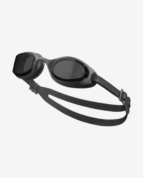 Gafas de natación Nike Swim Hyper Flow negro con lentes transparentes negro