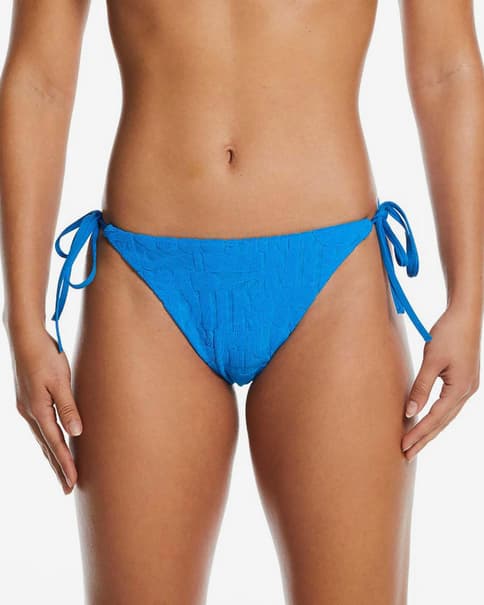 Braga bikini Nike Swim Retro Flow azul eléctrico mujer