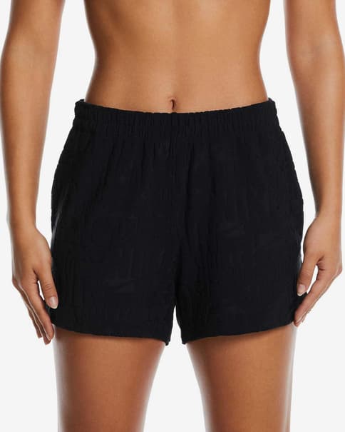 Bañador Nike Swim Retro Flow negro puro mujer