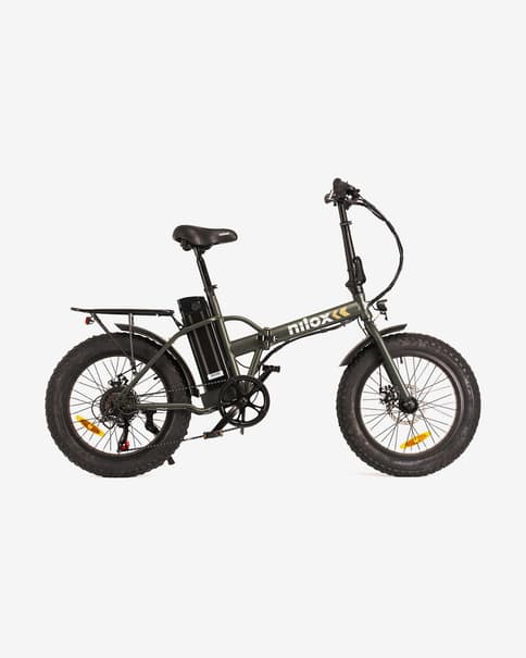 Bicicleta eléctrica Nilox X8 Plus gris