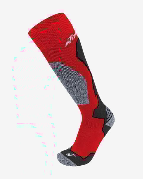 Calze Nordica High Performance rosso grigio