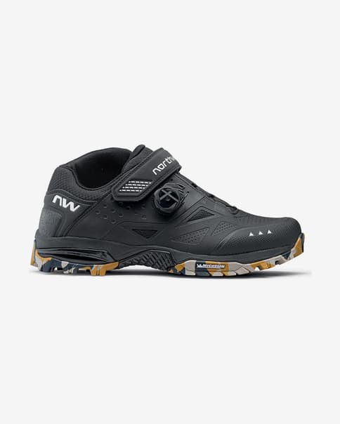 Zapatillas Northwave Enduro Mid 2 MTB negro marrón camuflaje