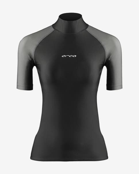 Camiseta Orca Bossa manga corta negro mujer