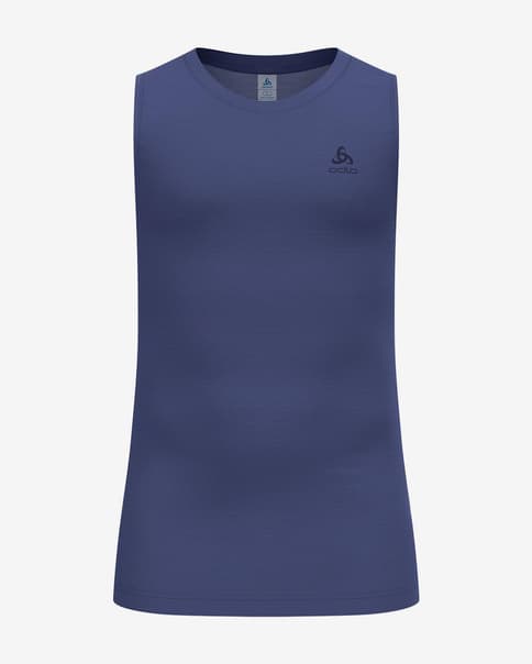 Camiseta Odlo Active F-Dry Light Eco sin mangas azul océano