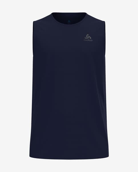 Camiseta Odlo Essential sin mangas azul marino