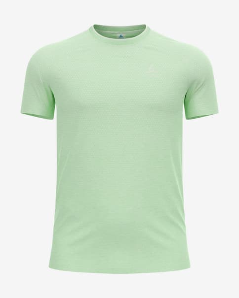 Camiseta Odlo Essential Seamless manga corta verde claro