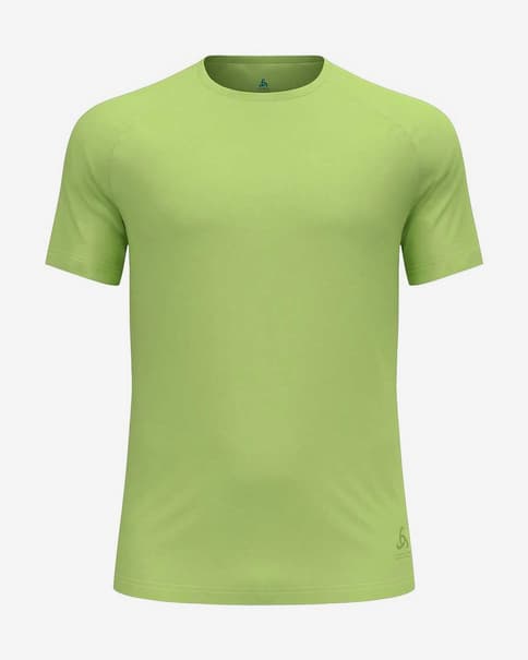 Camiseta Odlo Active 365 manga corta verde claro amarillento