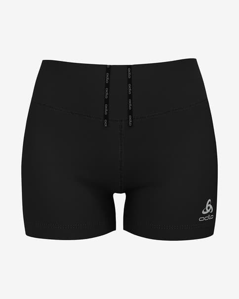 Malla corta Odlo Essential Sprinter negro carbón mujer