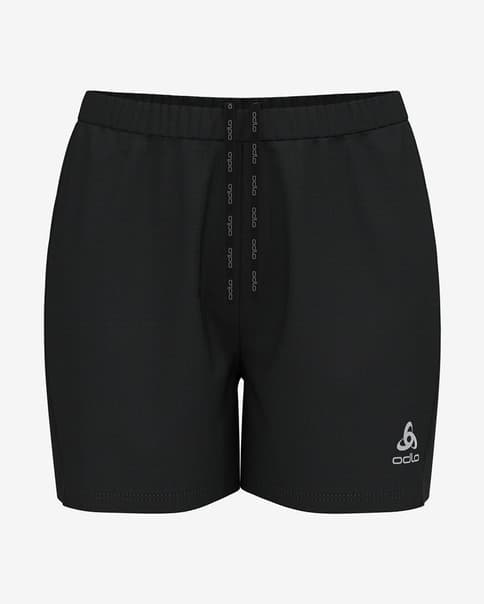 Pantalón corto Odlo Essential 4 Inch negro carbón mujer