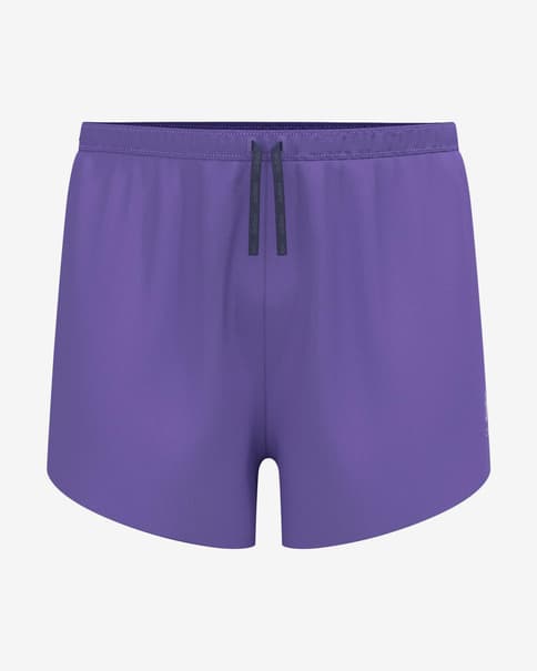 Pantalón corto Odlo Zeroweight 3Inch Split violeta